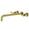 Kingston Brass KS8047DFL Wall Mount Tub Faucet, Brushed Brass KS8047DFL - alternate 1